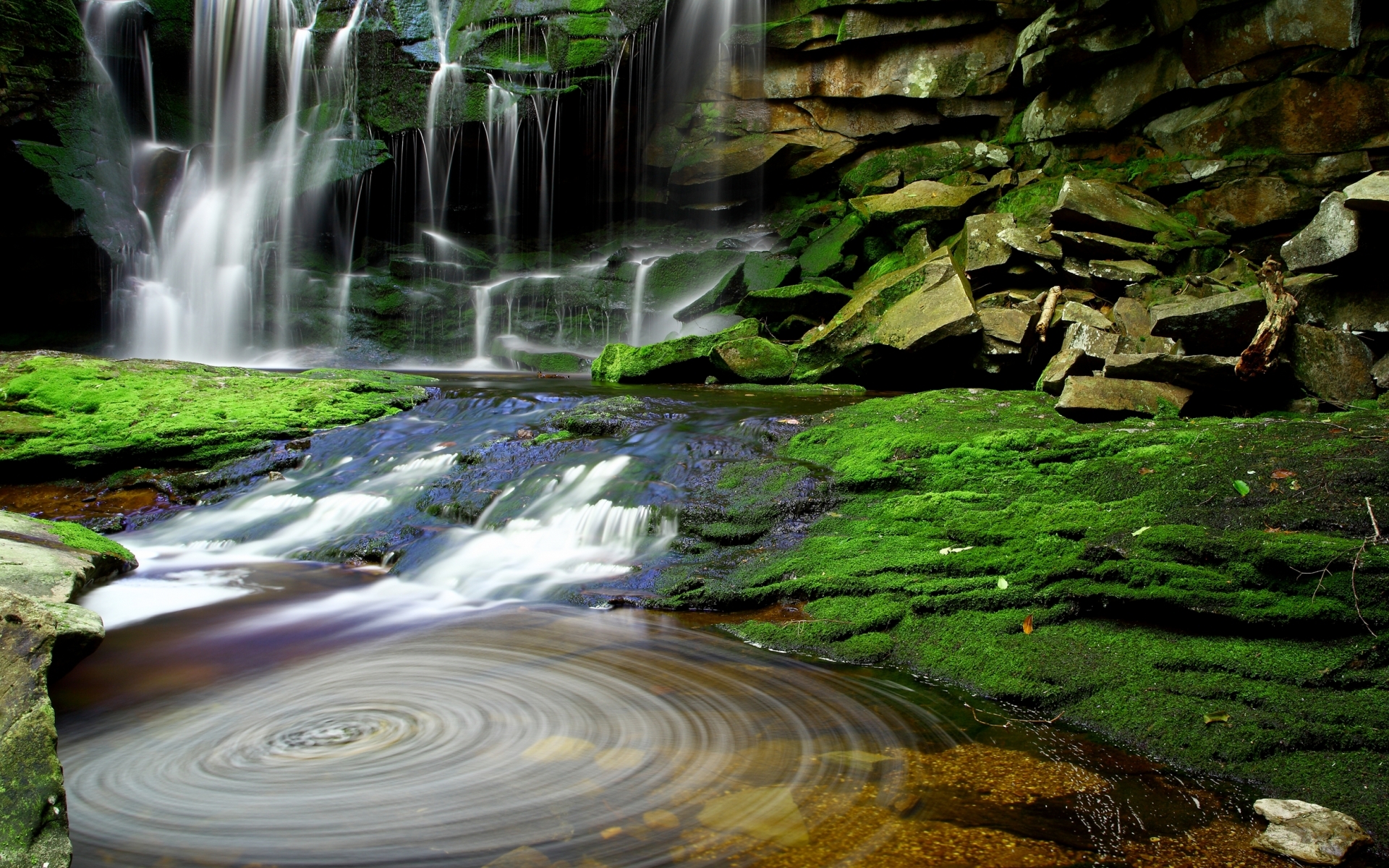 Backgrounds Waterfalls