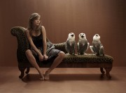 Girl with Owls Wallpaper wallpapers for computer