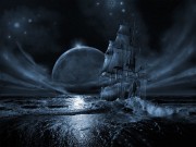 3d abstract wallpaper Ghost Moon images